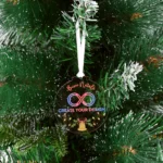 Palline di Natale in plexiglass trasparente da 3 mm, personalizzate con il logo della tua azienda – un’idea regalo aziendale unica - immagine 4