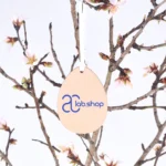 Uova per albero di Pasqua in legno da 3 mm, personalizzate con il logo della tua azienda – un’idea regalo aziendale unica - immagine 3