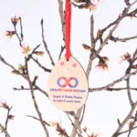 Uova per albero di Pasqua in legno da 3 mm, personalizzate con il logo della tua azienda – un’idea regalo aziendale unica - immagine 4