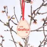 Uova per albero di Pasqua in legno da 3 mm, personalizzate con il logo della tua azienda – un’idea regalo aziendale unica - immagine 5