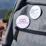 Spille Rotonde con Logo Aziendale o Grafica Personalizzata – Stampa di Alta Qualità