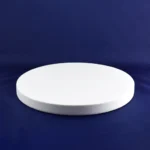 Base sottotorta h 2,5 cm in polistirolo rivestita con gomma eva, effetto pasta di zucchero. Varie misure e colori disponibili